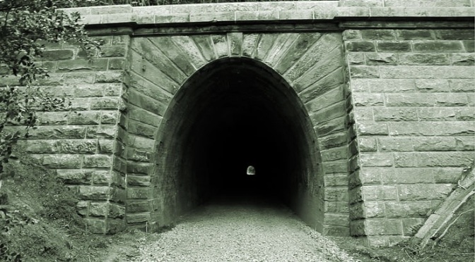 THE HAUNTED RAILWAY TUNNEL OF DEATH
